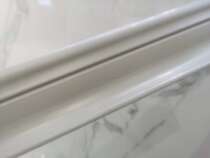 Berr floor oak gray solid wood foot line deposit