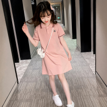 British Next Kisss girls summer dress 2021 new cotton net red gas children princess dress