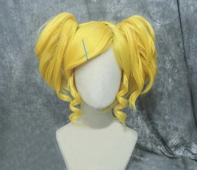 taobao agent Flying Little Police Police Bubble Golden Pony Cosplay Anime Model Wig Short Hair Hair Hair