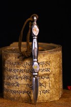 Tibetan supplies: Tiantie hand-engraved old magic vessels vajra pestles pendants ornaments Buddha beads accessories hall supplies