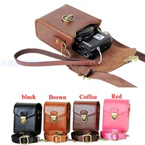 Card machine digital camera bag for Canon Sony Nikon Samsung Panasonic Fuji Olympus leather case