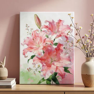 百合花油画-百合花油画促销价格、百合花油画品牌- 淘宝