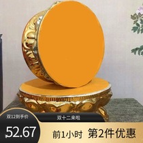 Buddha statue base ceramic lotus base round platform Buddha statue pad high Guanyin Bodhisattva platform dedicated to Buddha statue