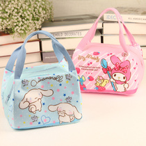 Japanese cute cartoon aluminum foil insulated lunch box bag student handbag lunch bag picnic bag