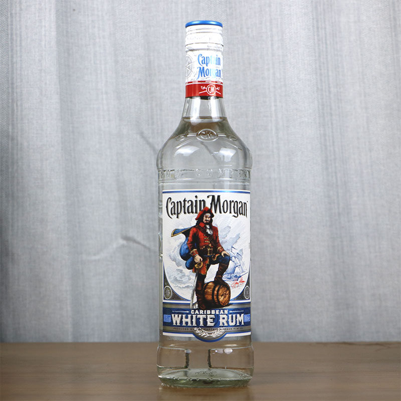 英国进口洋酒 摩根船长白朗姆酒captain morgan鸡尾酒调酒基酒