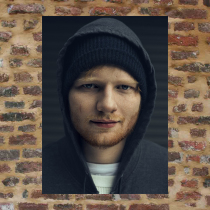 Ed Sheeran Ed Sheeran poster ETL029 for a total of 99 full 8 packets of postal yellow boss posters perimeter