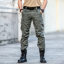 Zone 7 Spring and summer tactical pants Mens trousers Military fan training outdoor field mountaineering camping multi-pocket overalls
