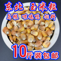 Northeast dry corn kernel feed new bud rice miscellaneous grain feeding birds chicken duck goose pig pigeon fishing bait 10 pounds pack