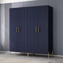 Wardrobe home bedroom modern simple Nordic light luxury big wardrobe small apartment childrens personalized wardrobe finished storage