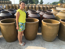 Sichuan earth pottery coarse pottery size water tank 300kg 500kg 1000 fermenting tank enzyme