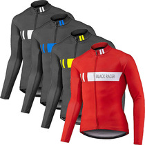 BLACK RACER Long sleeves Cycling Mens bike suit Simple to ride for cross-country locomotive clothes