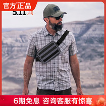 Tactical Single Shoulder Messenger Bag 511 Military Fan Male US 5 11 Waterproof Wear-resistant 56573 Outdoor Portable Waist Bag Chest Bag