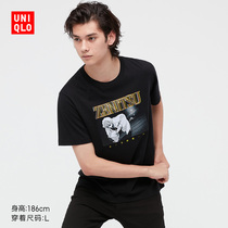 Uniqlo Mens and Womens Clothing (UT)MANGA PRINTED T-shirt (short sleeve) (Ghost Blade series) 440694