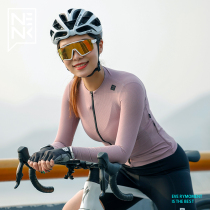 NENK Spring Summer Long Sleeve Riding Suit Woman Road Car Blouse Breathable Speed Dry Mountain Bike Clothing Bike Clothing