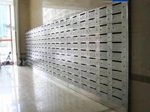 Storage and distribution Community corridor Wall-mounted villa letter box Outdoor stainless steel milk box Newspaper printing small