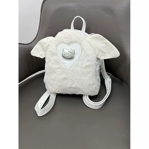 Sanrio, Hello Kitty, мультяшный милый рюкзак, ранец, сумка