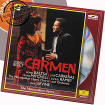 Genuine unsealed LD laser disc opera Bicai Carmen Metropolitan Opera Anas Bartha