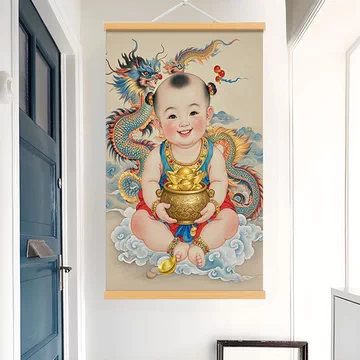 招财童子挂画-招财童子挂画促销价格、招财童子挂画品牌- 淘宝