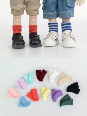 taobao agent OB11/GSC baby socks P. PD9/UFDOLL/YMY/12 points bjd striped sock sock sock socks