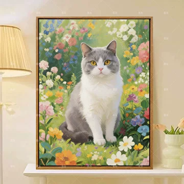 猫咪定制油画挂画-猫咪定制油画挂画促销价格、猫咪定制油画挂画品牌- 淘宝
