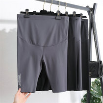 Japans new pregnant womens safety pants womens summer thin anti-light bottoming short pants shark wear five-point pants