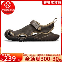 Crocs Karochi flagship store men's shoes 2022 spring new sneakers beach shoes light sandals 205289