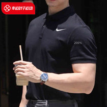 Nike Nike Men Business Short Sleeves 2022 Summer New Sportswear POLO Shirt Black T-shirt CJ4457