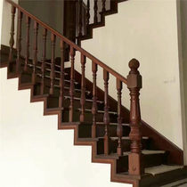 Single step staircase home indoor attic duplex Brazilian rosewood log BK-02 number log small column one meter
