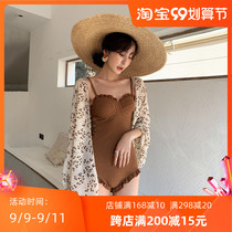 Princess Surana two-piece swimsuit female Conservative thin belly cover the belly sexy gathering small Qingxin hot spring swimsuit