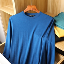 Light luxury Tasmania Cardigan Mens Round Neck Thin Sweater Slim Stretch Snap Womens base shirt