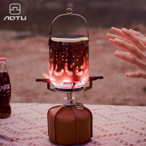 Outdoor ice fishing tent heating stove cover mini electric heating artifact field gas heater small