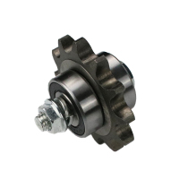 Motorcycle chain automatic tensioner with three bearings Spare wheel guide chain Separate gear bearing kit