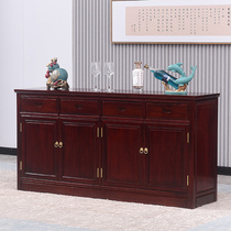 Mahogany furniture African acid branch wood dining side cabinet Solid wood locker cupboard Chinese antique tea cabinet Wine cabinet side cabinet