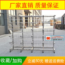 304 stainless steel sterile basket net basket storage rack single and double row supply room sterile items basket mobile storage rack
