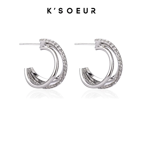 Серебряная игла, небольшие дизайнерские модные серьги, серебро 925 пробы, изысканный стиль