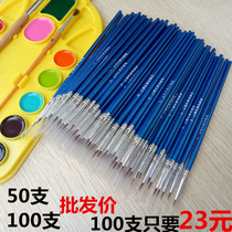 Shanghai billion hook pen stroke pen nail pen nylon gouache oil painting fine brush face brush brush wholesale