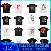 Past Valone short sleeves Wang Yibo the same paragraph 3m reflective Valentines Day Skull Halloween Qualifies big V men and women T-shirts