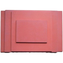 Manufacturer direct sales trailblazers 0 8 * 40 * 60 high temperature resistant red expanded silicone mat