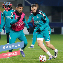 21-22 season Real Madrid half zipper training clothes autumn and winter sports clothes long sleeve appearance football clothes men