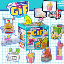 OH MY GIF decompression blind box emotio package animation funny change girl hand fingertip toy set