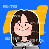 Several new cartoon hand-drawn avatar Snoopy style photo comic q edition characters color couple customization