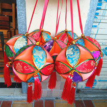 Guangxi Zhuang handmade hydrangea wedding gift love token spot mixed ethnic wind Liu Sanjie Zhuang hydrangea