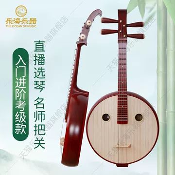 中国　中阮 星海專業中阮樂器奧氏黃檀木民族演奏級中阮