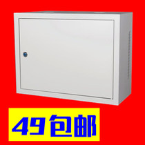 2U network small cabinet wall wall switch router wall cabinet chassis 4U weak current 6U broadband box electric well