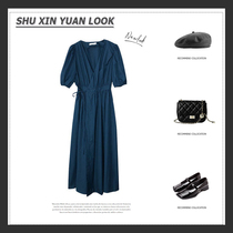  Summer 2021 new fat mm French dress sub-fairy long skirt early autumn fashion large size womens temperament