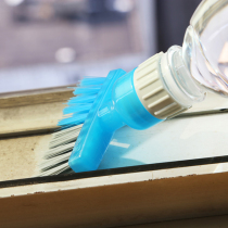 Household door and window gap cleaning artifact cleaning tool window groove cleaning groove small brush window groove brush