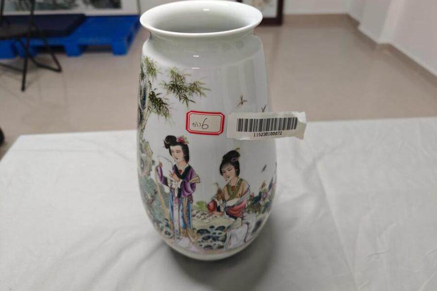 粉彩仕女瓷瓶-粉彩仕女瓷瓶促销价格、粉彩仕女瓷瓶品牌- 淘宝