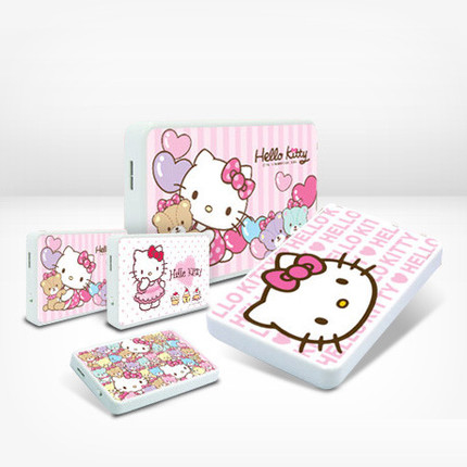 Imported Hello Kitty Kitty USB 3.0 High Speed 1TB Mobile Hard Disk Apple Compatible with New Thin Model
