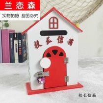 Pastoral home Villa recommended storage box tin box mailbox large letter box outdoor Express Express with lock courier cabinet
