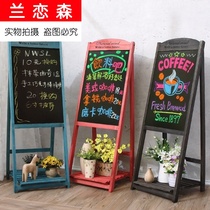 Shop advertising board Cold drink luminous welcome hanging handwritten business promotion multi-color poster Store display card